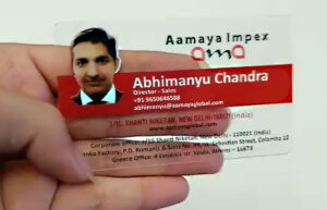 ATM TYPE BUSINESS CARDS